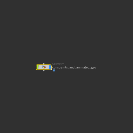 Constraints and Animated Geometry diagram